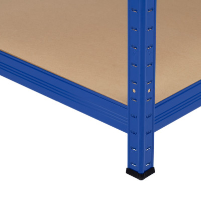 Modulares Metallregal mit 5 Einlegeböden, 1250 kg, 120 x 60 x 180 cm Thinia Home