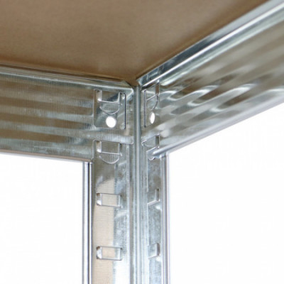 Estantería Modular con 5 Baldas Ajustables 180x40x40cm 175Kg O91 Estanterías 4