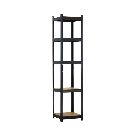 Scaffale modulare con 5 ripiani regolabili 180x40x40 cm 175 kg Thinia Home
