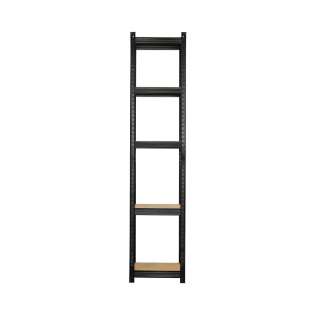 Conjunto de 2 estantes modulares com 5 prateleiras ajustáveis, 180 x 40 x 40 cm, 175 kg Thinia Home