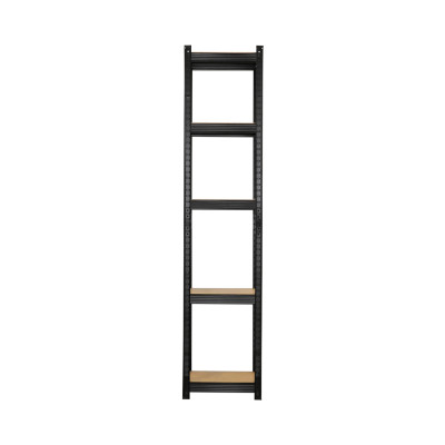 Conjunto de 2 estantes modulares com 5 prateleiras ajustáveis, 180 x 40 x 40 cm, 175 kg Thinia Home