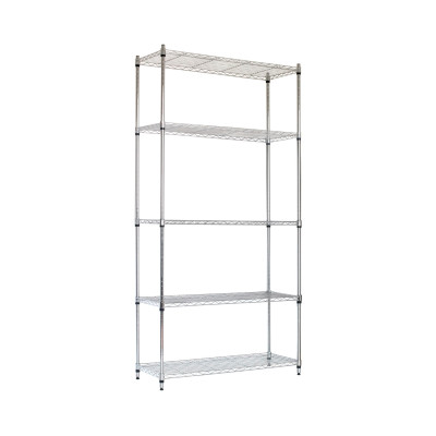 Estantería de Varilla de 5 Niveles 125kg 182.8x91.4x35.5cm Thinia Home Estanterías 1