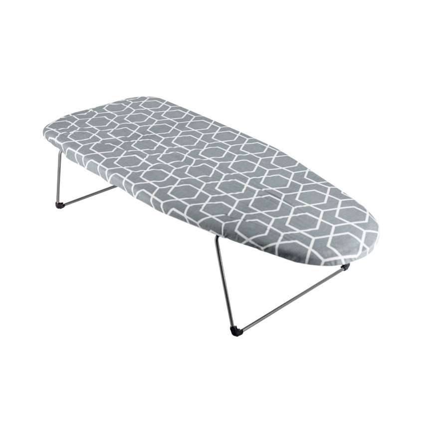 Asse da stiro da tavolo Flip, grigio, 74 x 30 cm 7house