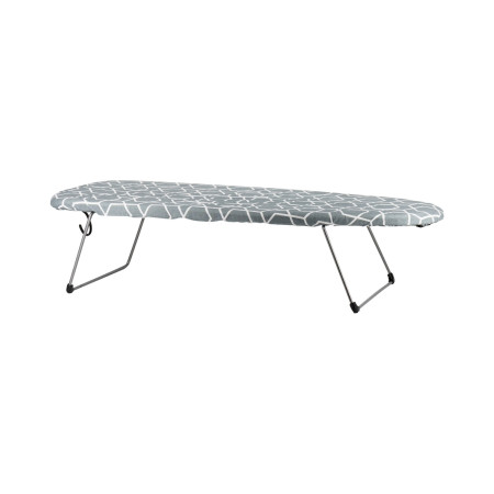 Flip-Bügelbrett für den Tisch, grau, 74 x 30 cm 7house
