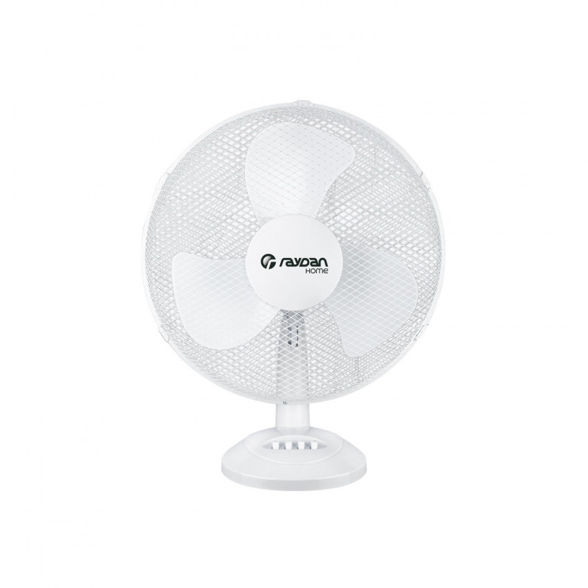 Ventilador de Mesa 12" 30cm 26W 3 Velocidades Up Comfort Blanco Raydan Home Ventiladores de Sobremesa 1
