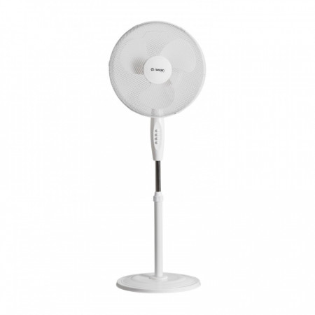 Ventilador de chão 16" 40cm 40W 3 Velocidades Branco Conforto Branco Thinia Home