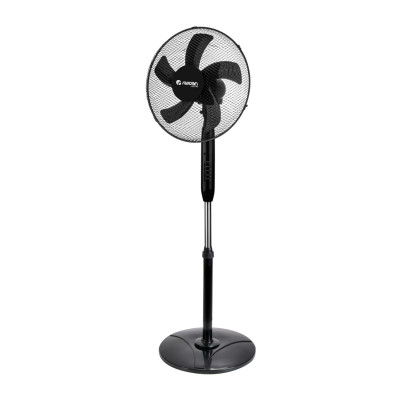 Ventilador de pé com comando, 16" (40 cm), 40 W, 3 velocidades, AirMax, preto Raydan Home