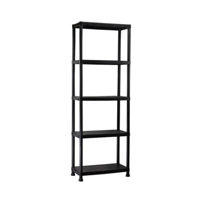 Estantería de Resina con 5 Baldas 125kg 61x31x171cm Thinia Home Estanterías de Exterior 1