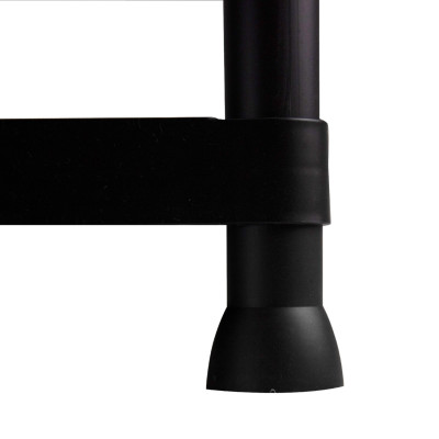 Conjunto de 2 estantes de resina com 5 prateleiras, capacidade de 125 kg, 61 x 31 x 171 cm Thinia Home