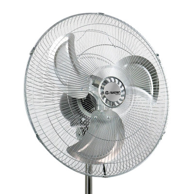 Ventilador de Pie 18" 45cm 75W 3 Velocidades Industrial Negro Raydan Home Ventiladores de Pie 3