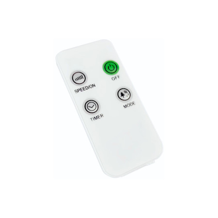 Ventilador de Pie con Mando 16" 40cm 40W 3 Velocidades Neos Comfort Blanco Raydan Home Ventiladores de Pie 6