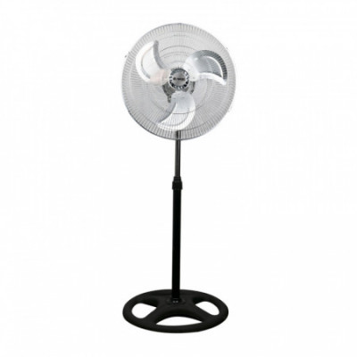 Ventilador de Pie 18" 45cm 75W 3 Velocidades Industrial Negro O91 Ventiladores de Pie 1