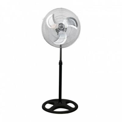 Ventilador de Pie 18" 45cm 75W 3 Velocidades Industrial Negro Thinia Home Ventiladores de Pie 1