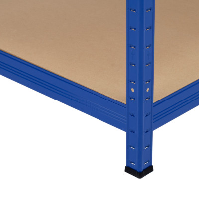 Pack 6 Estanterías Modulares Metálicas con 5 Baldas 1250kg 120x60x180cm Thinia Home Estanterías 17