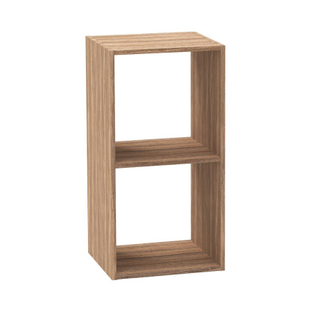 Estantería de 2 Niveles SpaceQub 34.5x32x67.5cm 7house Estanterías 5