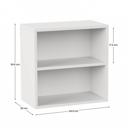 Estantería de 2 Compartimentos SpaceQub 34.5x20x34.5cm 7house Estanterías 3