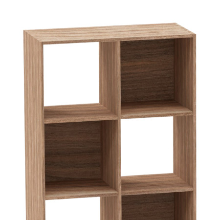 Estantería de 8 Compartimentos SpaceQub 67.5x32x134cm 7house Estanterías 6
