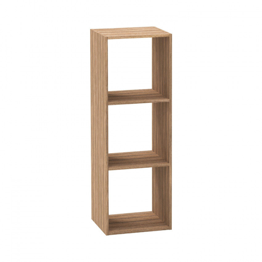 Estantería de 3 Niveles SpaceQub 34.5x32x100.5cm 7house Estanterías 5 Estantería de 3 Niveles SpaceQub 34.5x32x100.5cm 7house Estanterías 5