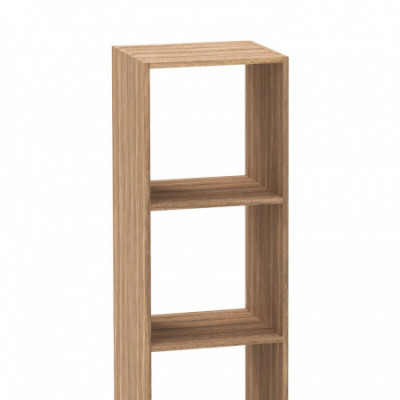 Estantería de 3 Niveles SpaceQub 34.5x32x100.5cm 7house Estanterías 6