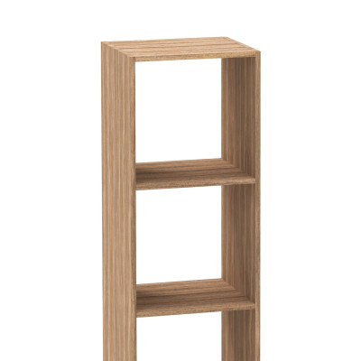 Estantería de 3 Niveles SpaceQub 34.5x32x100.5cm 7house Estanterías 6