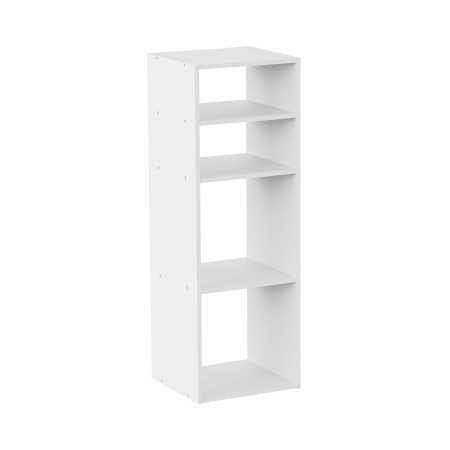 Estantería de 4 Niveles SpaceQub 34.5x32x100.5cm 7house Estanterías 1