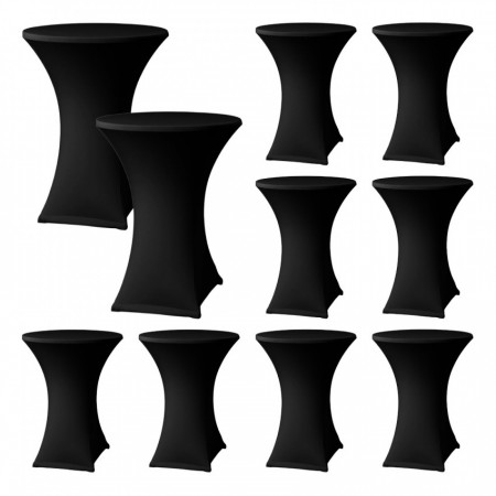 MegaPack 10 Fundas para Mesas Plegables Redondas Catering 80x110cm 7house Fundas Muebles Jardín 6