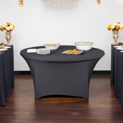 Tischbezug für runden Klapptisch für Catering, 180 × 74 cm RDM Design&Basic