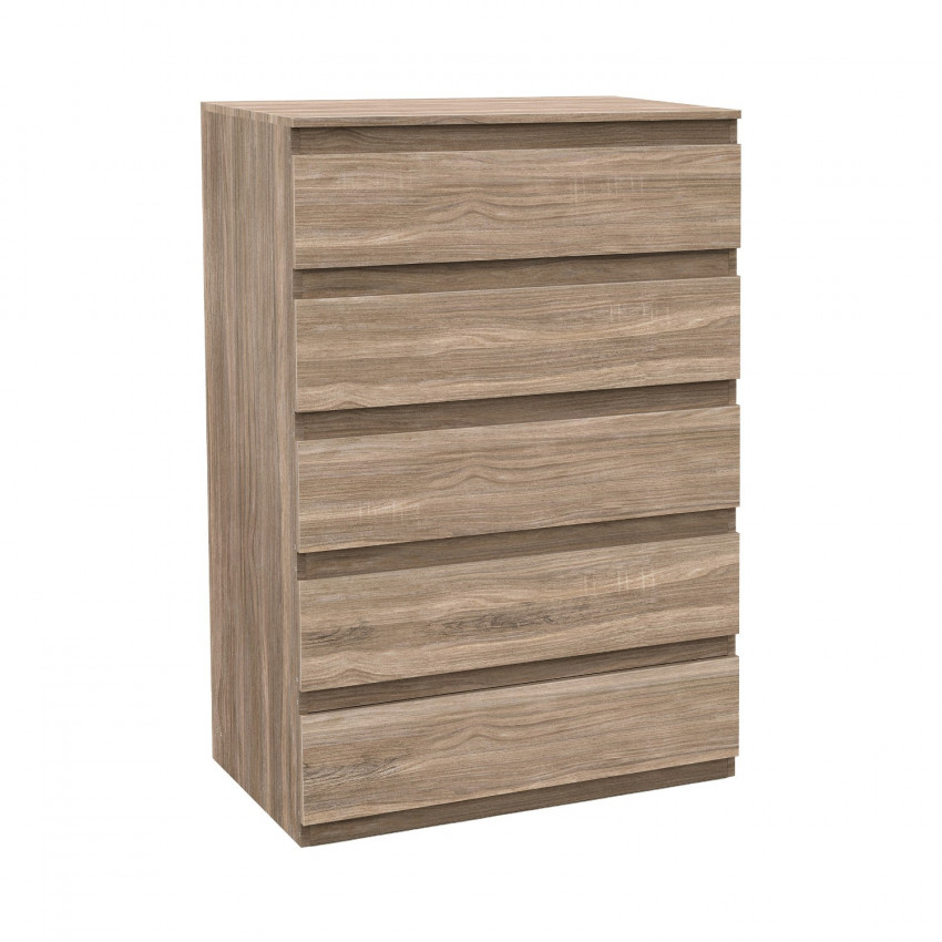 Cómoda de 5 Cajones SpaceQub 78x48x118.4cm 7house Cómodas y Cajoneras 5 Cómoda de 5 Cajones SpaceQub 78x48x118.4cm 7house Cómodas y Cajoneras 5