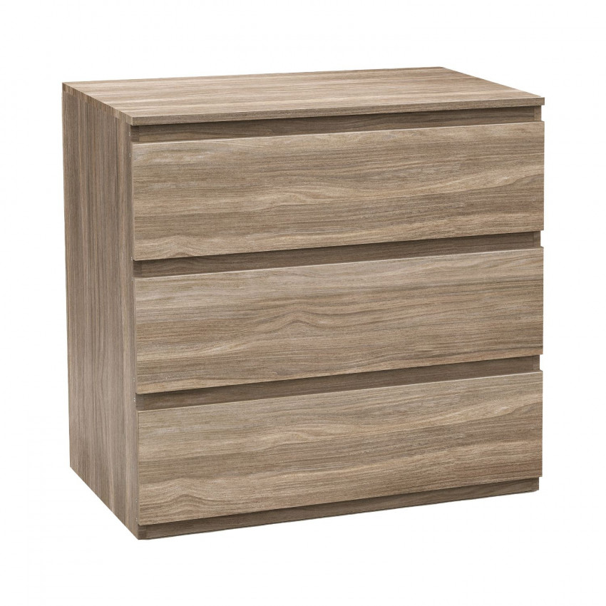 Cómoda de 3 Cajones SpaceQub 78x48x73cm 7house Cómodas y Cajoneras 4 Cómoda de 3 Cajones SpaceQub 78x48x73cm 7house Cómodas y Cajoneras 4