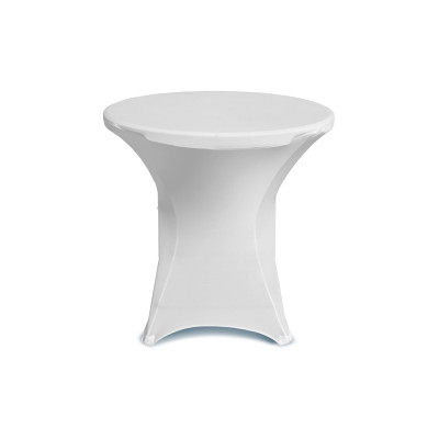 Set di 2 tavoli pieghevoli rotondi con fodere per catering, 61x105 cm 7house