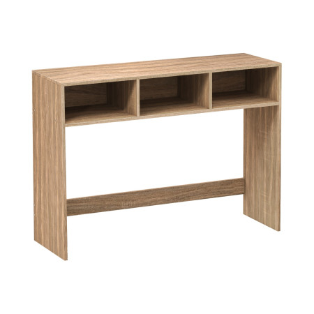 Tavolino consolle a 3 scomparti 102x33x75 cm 7house