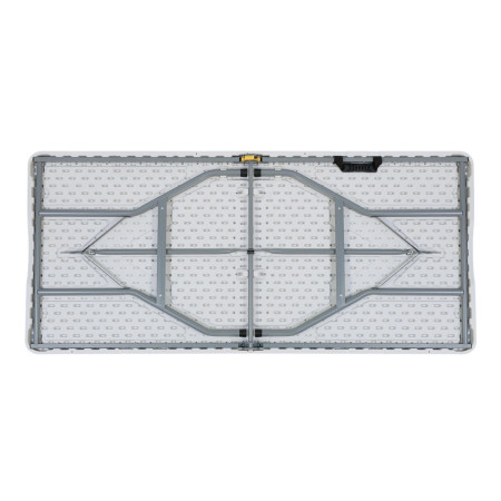 Mesa Plegable Rectangular para Catering Blanco 150x74cm Thinia Home Mesas de Jardín 4