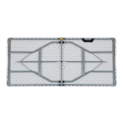Mesa Plegable Rectangular para Catering Blanco 150x74cm Thinia Home Mesas de Jardín 4