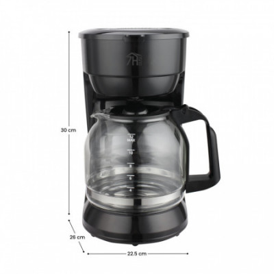 Cafetera de Goteo 12 Tazas 1.8L 900W Zeneo 7house Electrodomésticos 4