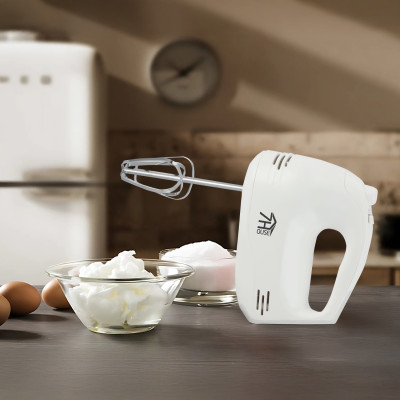 Batedeira com varas e função de amassar, 150 W, 5 velocidades, batedeira para chantilly 7house