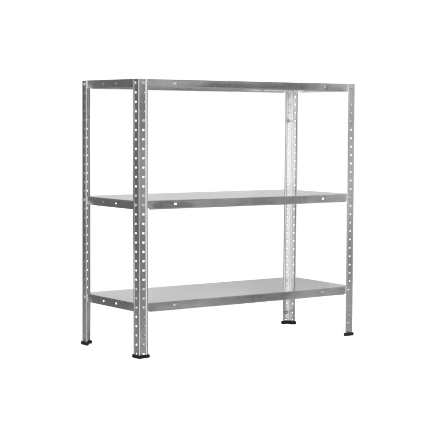 Estante modular metálica SteelSmart com 3 prateleiras, 120 kg, 70 x 30 x 70 cm 7house
