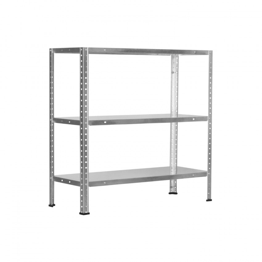 Estantería Modular Metálica SteelSmart con 3 Baldas 120kg 70x30x90cm 7house Estanterías 1 Estantería Modular Metálica SteelSmart con 3 Baldas 120kg 70x30x90cm 7house Estanterías 1