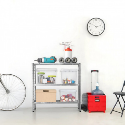 Estantería Modular Metálica SteelSmart con 3 Baldas 120kg 70x30x90cm 7house Estanterías 5