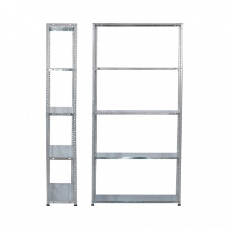 Estantería Modular Metálica SteelSmart con 5 Baldas 200kg 180x30x90cm 7house Estanterías 2 Estantería Modular Metálica SteelSmart con 5 Baldas 200kg 180x30x90cm 7house Estanterías 2