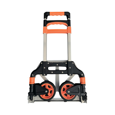 Zusammenklappbarer und tragbarer Transportwagen mit 2 Rädern, maximale Tragkraft 70 kg 7house