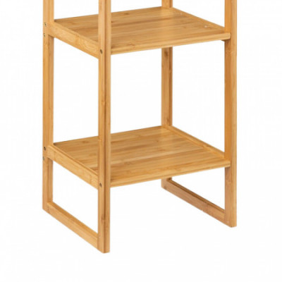Estantería Modular en Bambú con 3 Niveles Canoply 84x35x35.5cm Thinia Home Estanterías 3