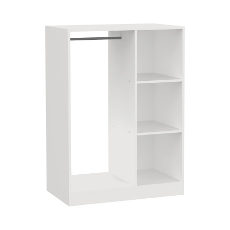 Ankleideschrank mit 3 Fächern, 78 x 48 x 109 cm 7house