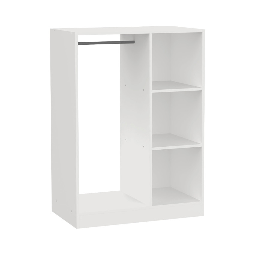 Ankleideschrank mit 3 Fächern, 78 x 48 x 109 cm 7house
