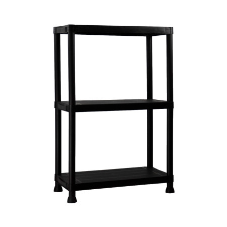 Estantería de Resina con 3 Baldas 75kg 61x31x91cm Thinia Home Estanterías de Exterior 1