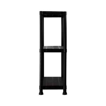 Estantería de Resina con 3 Baldas 75kg 61x31x91cm Thinia Home Estanterías de Exterior 3