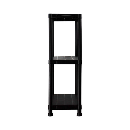 Pack 2 Estanterías de Resina con 3 Baldas 75kg 61x31x91cm Thinia Home Estanterías de Exterior 3