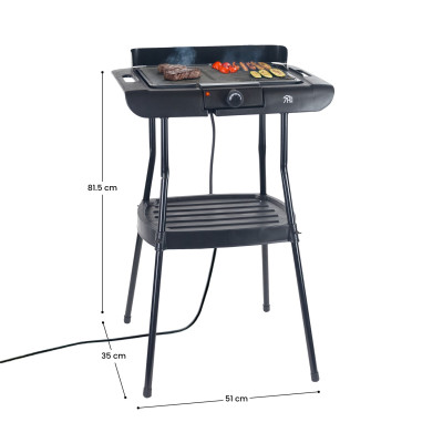 Barbacoa Eléctrica Sin Humos 2000W EasyGrill 7house Barbacoas 6