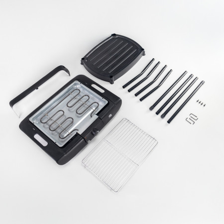 Barbacoa Eléctrica Sin Humos 2000W EasyGrill 7house Barbacoas 5