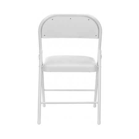 Silla Plegable Acolchada Blanca 7house Sillas Plegables 4