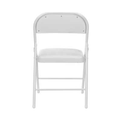 Silla Plegable Acolchada Blanca 7house Sillas Plegables 4